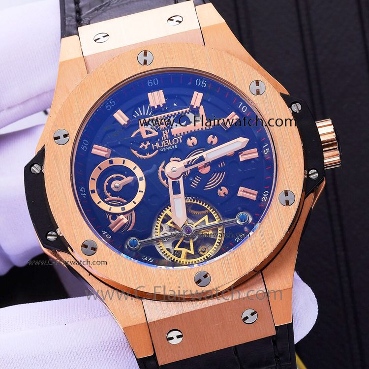 Low Price Hublot Big Bang Tourbillon Rose Gold Watches